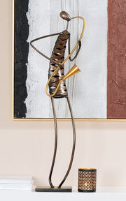 Band Muzikant Sculptuur Brons