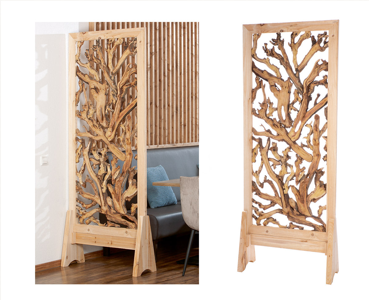 Planta Houten Kamerscherm Natuurlijk