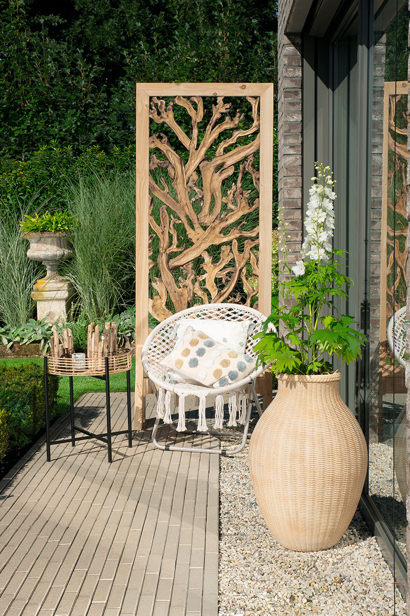 Planta Houten Kamerscherm Natuurlijk