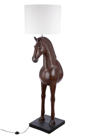 Caballo vloerlamp paard bruin 160cm