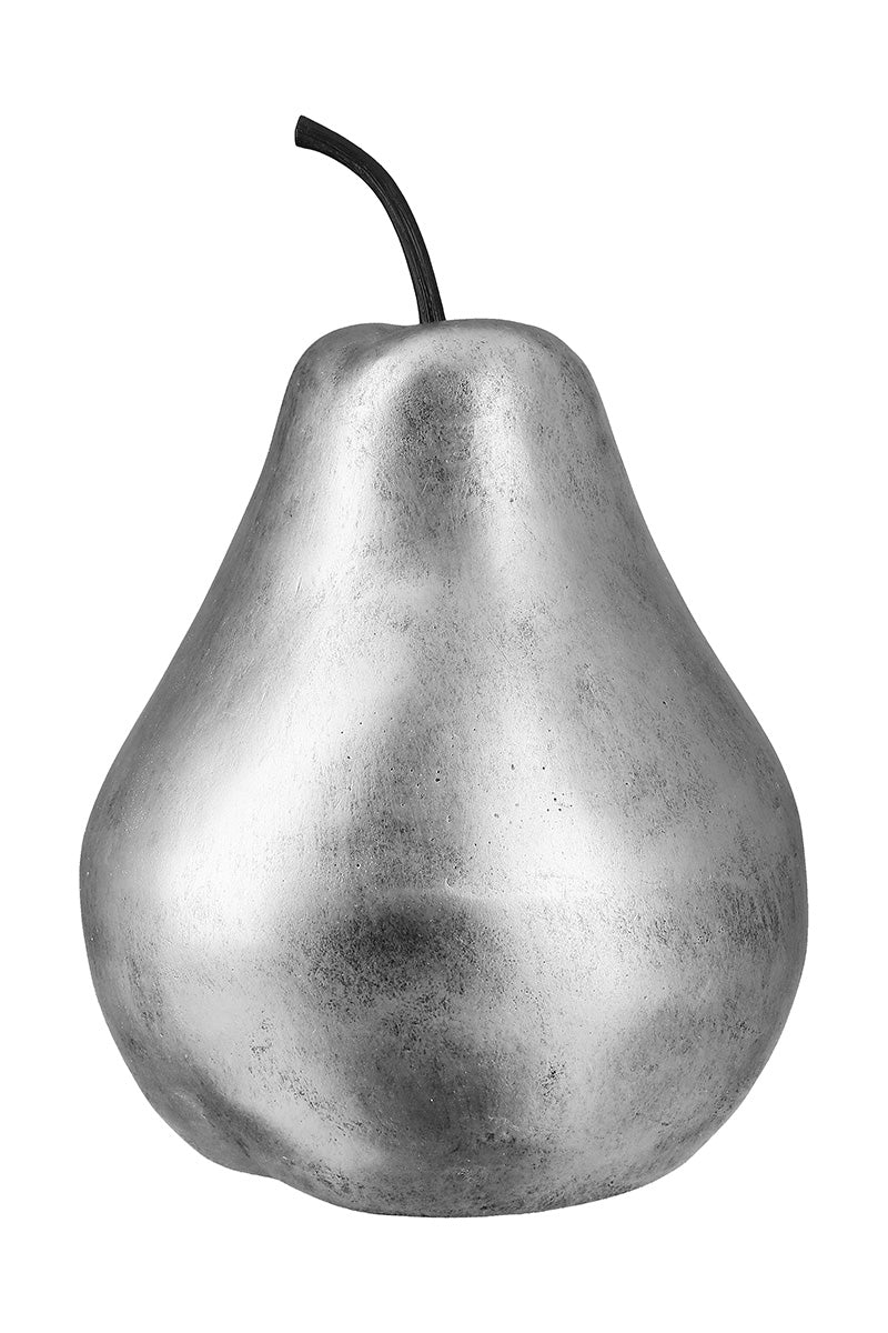 Zilveren Decoratie Peer 41 cm