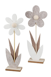 Vilten Bloem Decoratie Erna