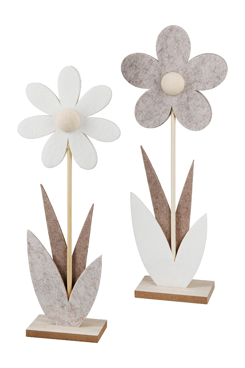 Vilten Bloem Decoratie Erna