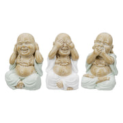 Meditation Buddha Set 3 Beelden