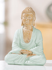 Meditation Buddha Beeld Houtlook
