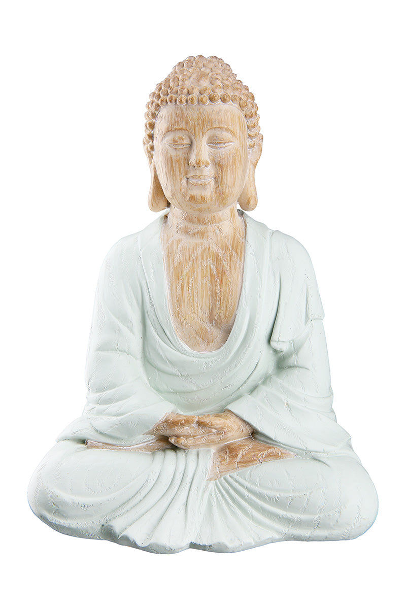 Meditation Buddha Beeld Houtlook