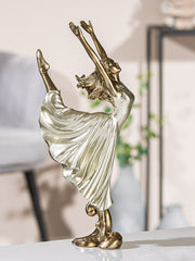 Dancer Ballerina Decoratie Goud