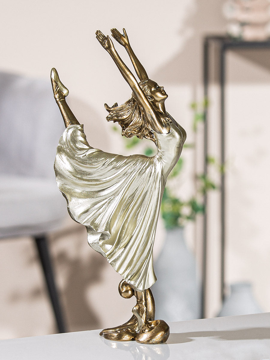 Dancer Ballerina Decoratie Goud