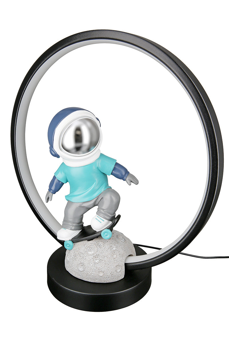 LED Astronaut Tafellamp Apollo Blauw