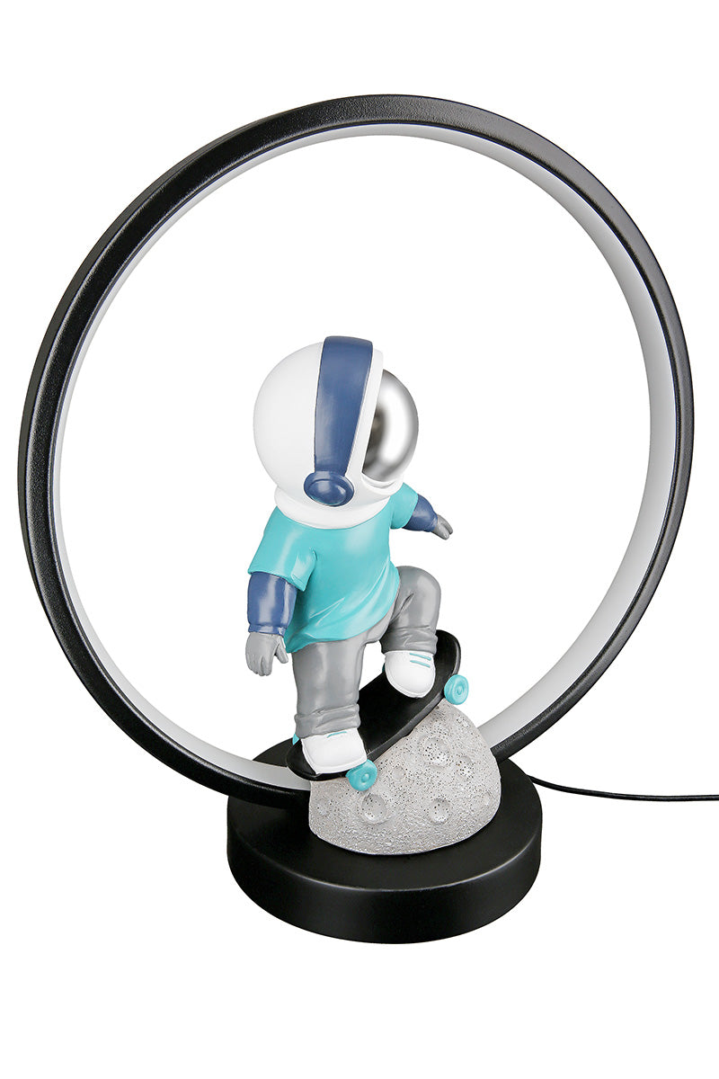 LED Astronaut Tafellamp Apollo Blauw