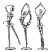 Adeline Ballerina Figuur Zilver