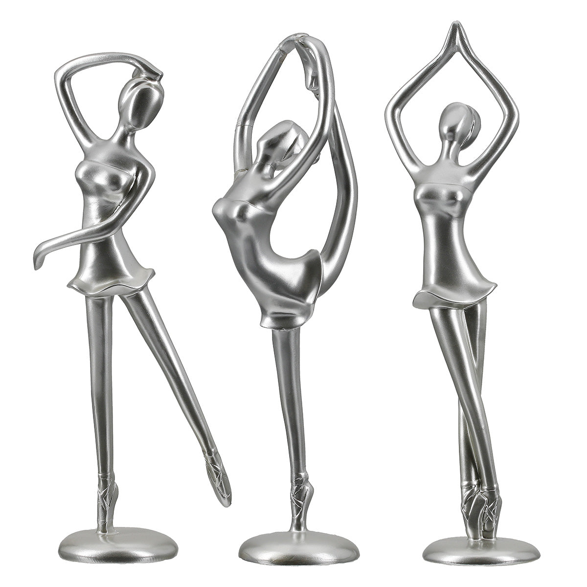 Adeline Ballerina Figuur Zilver