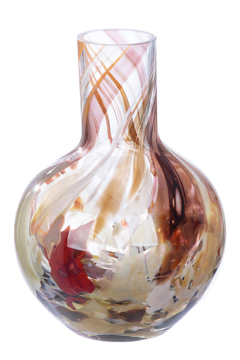 Roslin bolvaas bruin-donkerrood 21 cm