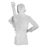 Cello Muzikant Figuur Wit