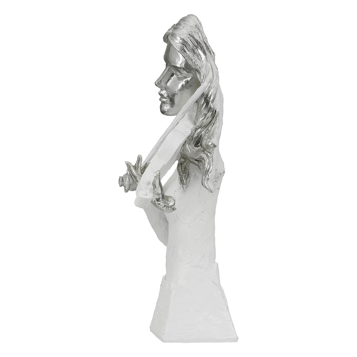 Viool Muzikant Figuur Wit