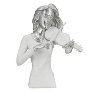 Viool Muzikant Figuur Wit