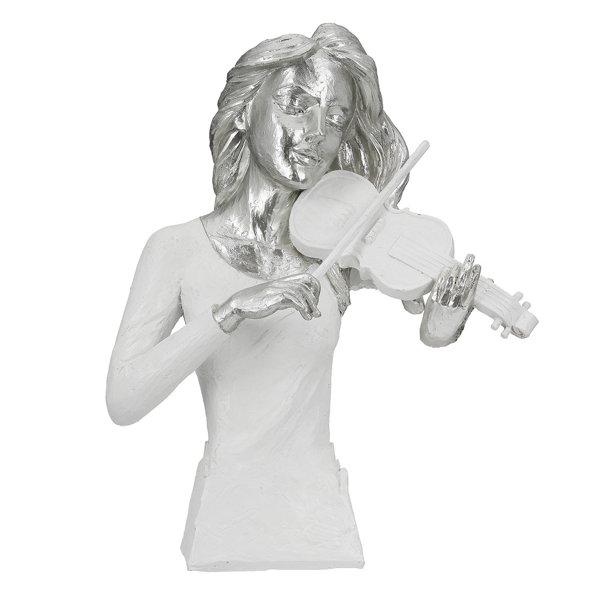 Viool Muzikant Figuur Wit