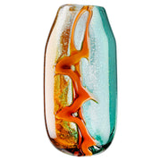 Vaas Fresco Blauw-Bruin 33.5 cm