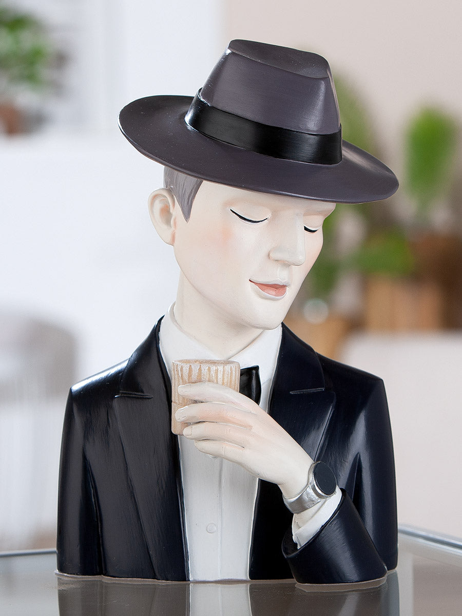 Gentleman Whiskyglas Figuur
