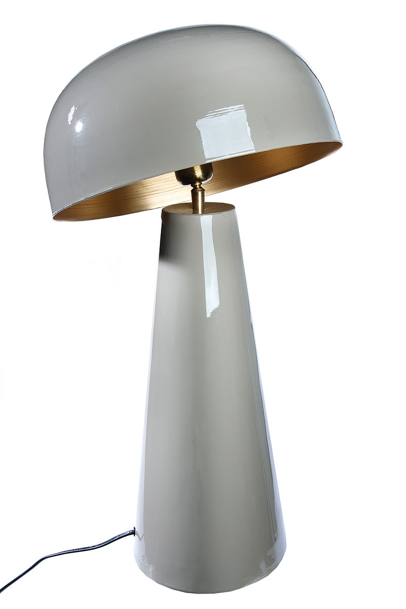 Mushroom vloerlamp grijs 85cm