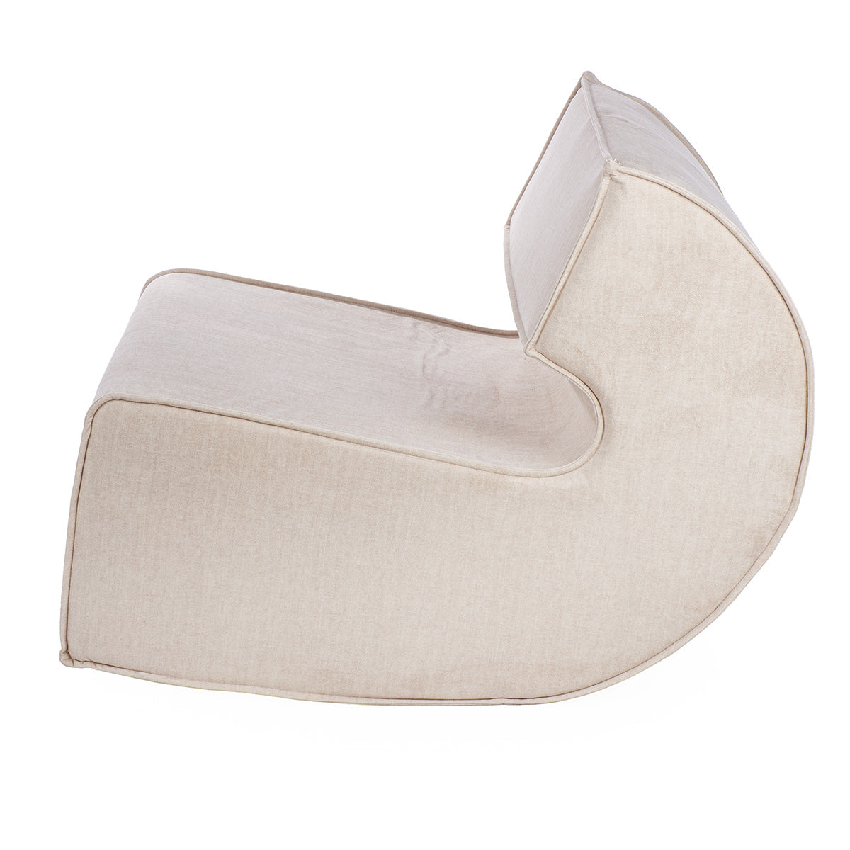 Beige Nobra Stoffen Fauteuil