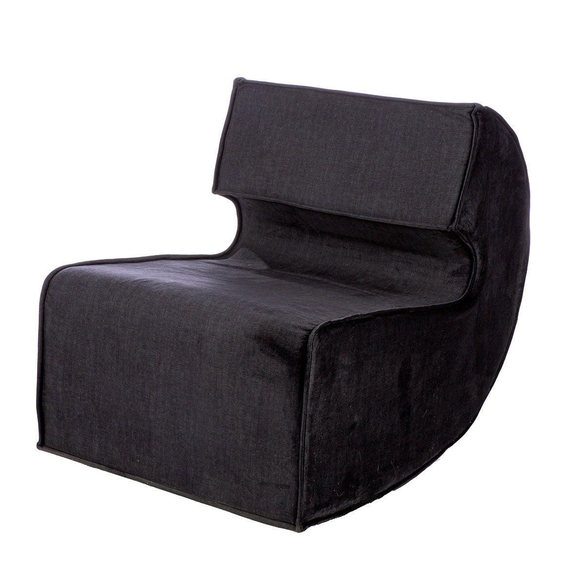Zwarte Nobra Stoffen Fauteuil