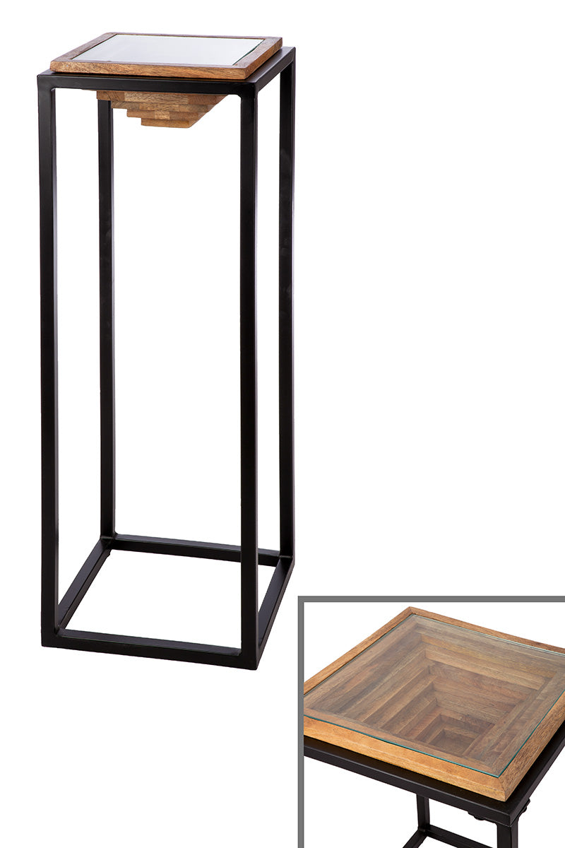 Moorea metalen decoratiepilaar