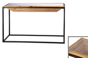 Moorea metalen dressoir zwart bruin