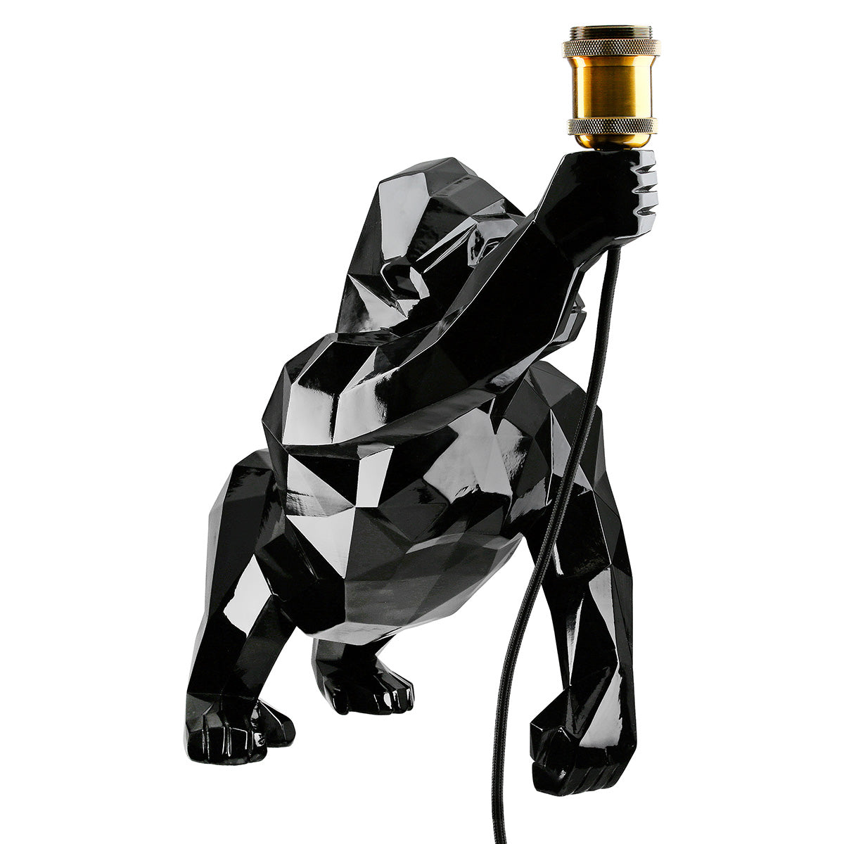 Geo Gorilla Tafellamp Zwart Design