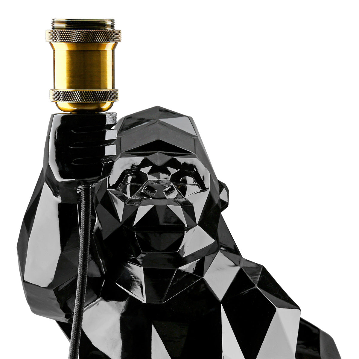 Geo Gorilla Tafellamp Zwart Design