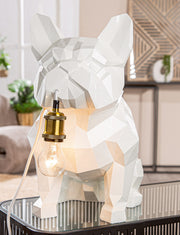 Geo Bulldog Tafellamp Wit Design