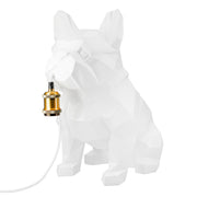 Geo Bulldog Tafellamp Wit Design