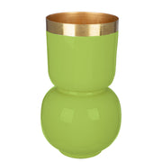 Roro Groene Metalen Vaas 31.5 cm