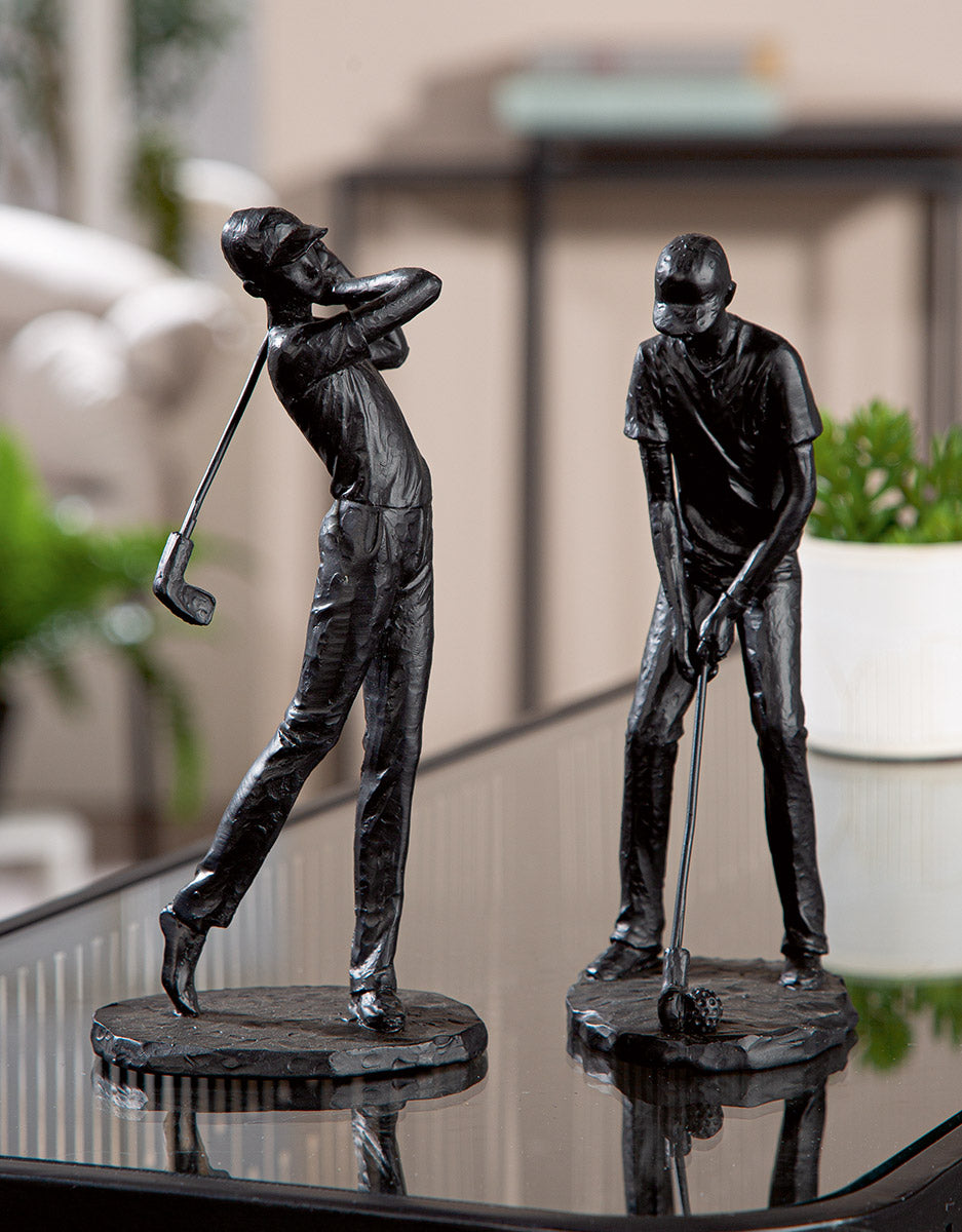 Active Golf Figuur Zwart Poly