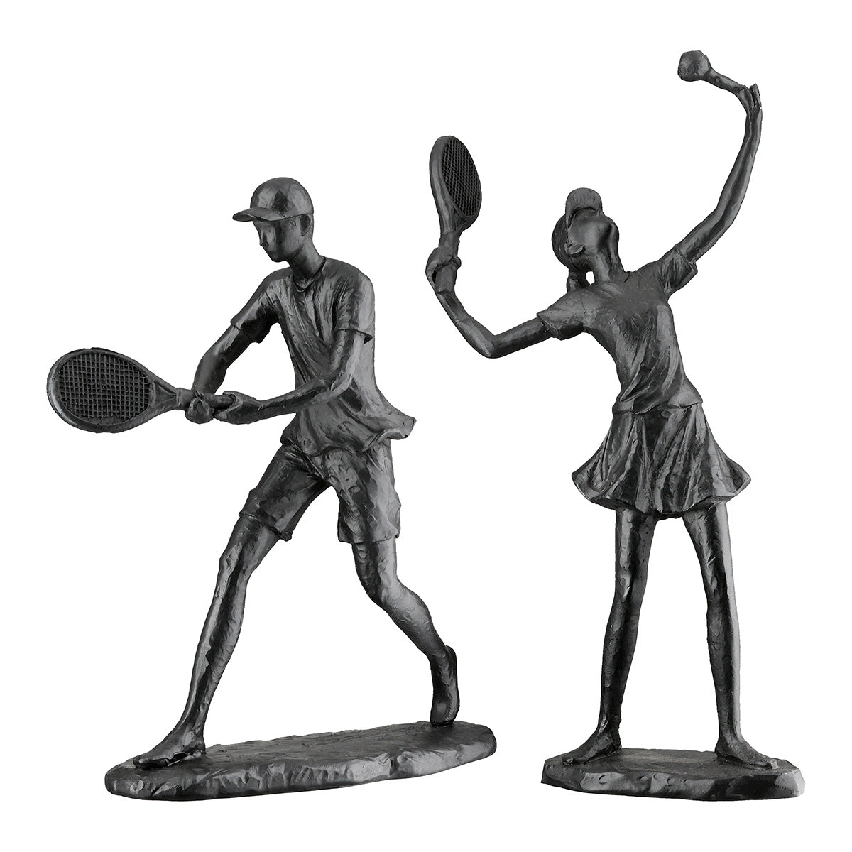 Active Tennis Figuur Zwart Poly