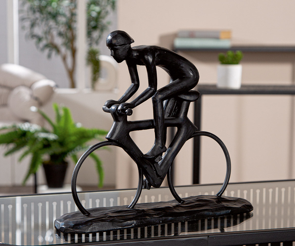 Active Poly Sculptuur Zwart XL