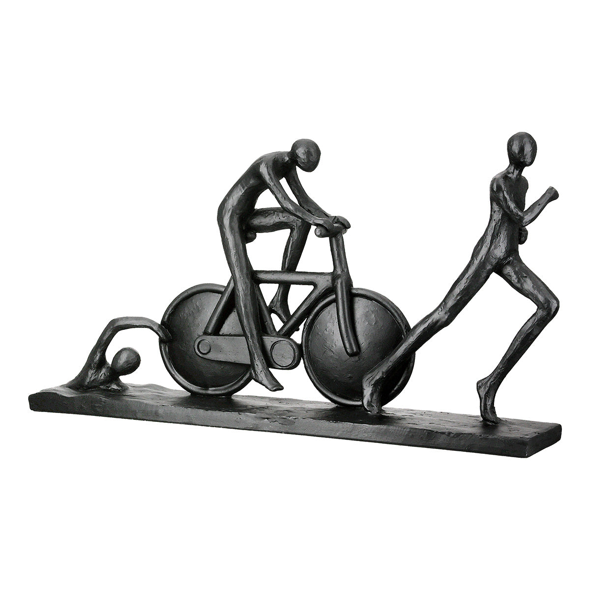 Active Zwarte Poly Sculptuur