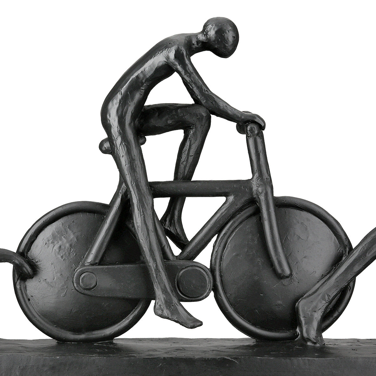 Active Zwarte Poly Sculptuur