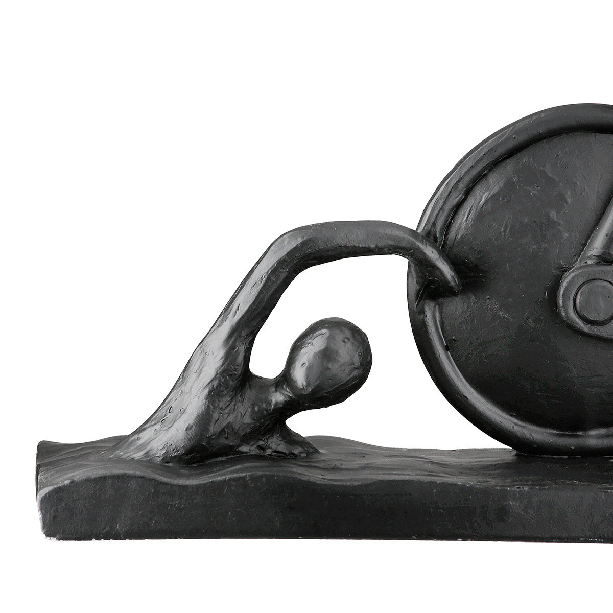 Active Zwarte Poly Sculptuur