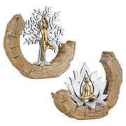 Namaste Metallic Sculptuur Decoratie