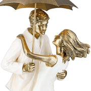 Love in the Rain Paar Sculptuur
