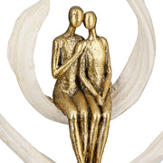 Passion Hart Sculptuur Metallic