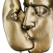 Kuss Gouden Metallic Sculptuur