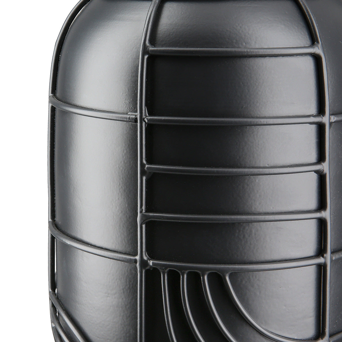 Zwarte Metalen Vaas Labyrinth 20 cm