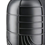 Zwarte Metalen Vaas Labyrinth 20 cm