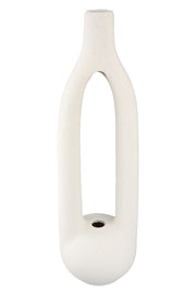 Single Vaas Beige-Wit 26 cm