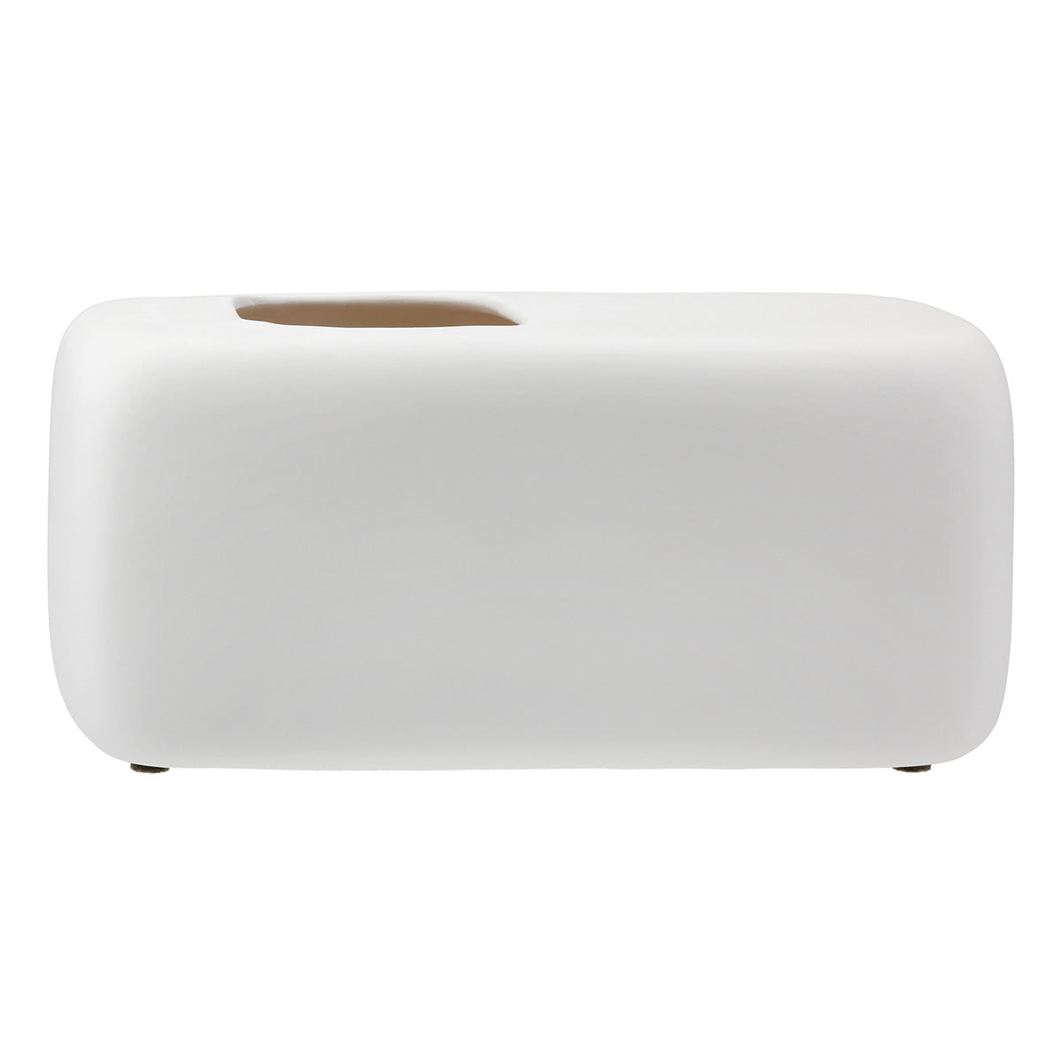 Quader Vaas Zwart-Wit 25 cm