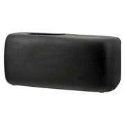 Quader Vaas Zwart-Wit 25 cm