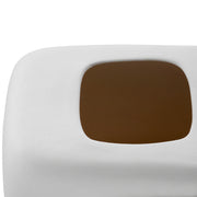Quader Vaas Zwart-Wit 25 cm