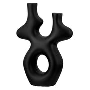 Koralle Vaas Zwart-Wit 30 cm